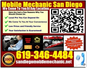 Mobile Mechanic Oceanside California